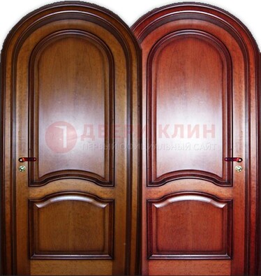 Входная арочная дверь МДФ внутри ДА-5 для сельского дома в Сочи