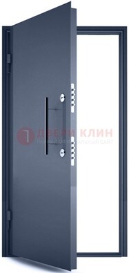 Черная металлическая бронированная дверь ДБ-1 в Сочи