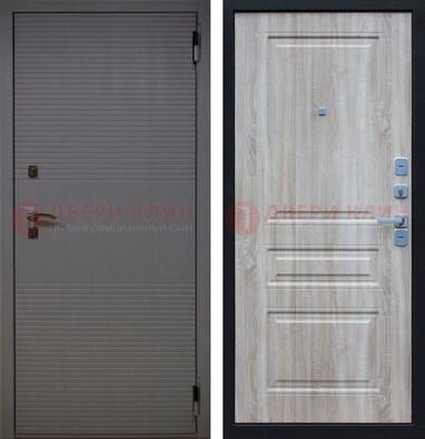 Железная дверь с панелями МДФ ДМ-357 в Сочи