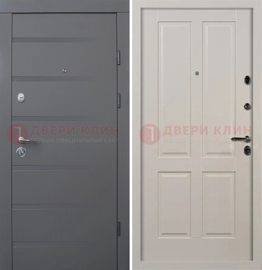 Квартирная железная дверь с МДФ панелями ДМ-423 в Сочи