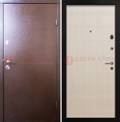 Входная дверь с порошковым покрытием и терморазрывом МДФ ДП-210 в Сочи
