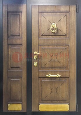 Парадная дверь с декоративными элементами ДПР-27 в Сочи
