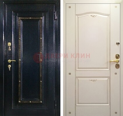 Входная дверь Дверь с золотистым декором ДПР-3 в Сочи