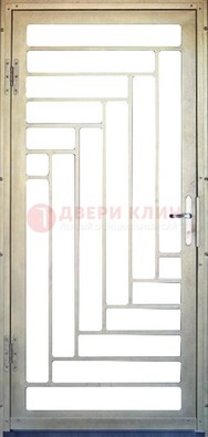 Железная решетчатая дверь с узором ДР-41 в Сочи