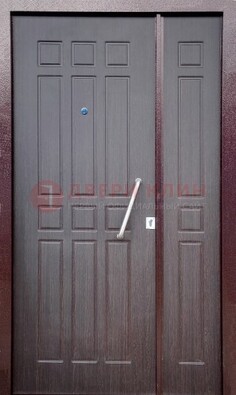 Коричневая тамбурная дверь ДТМ-30 в Сочи